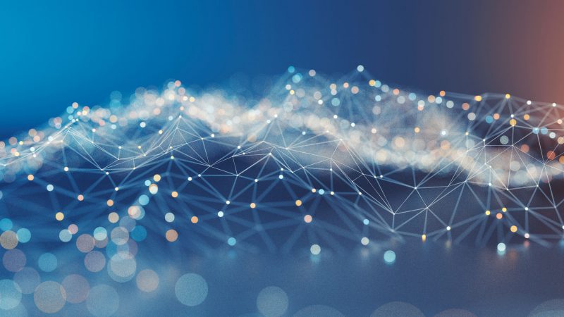 DNS-Data-Connected- Technology connected waves