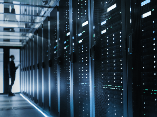The UK domain registry Image of server room