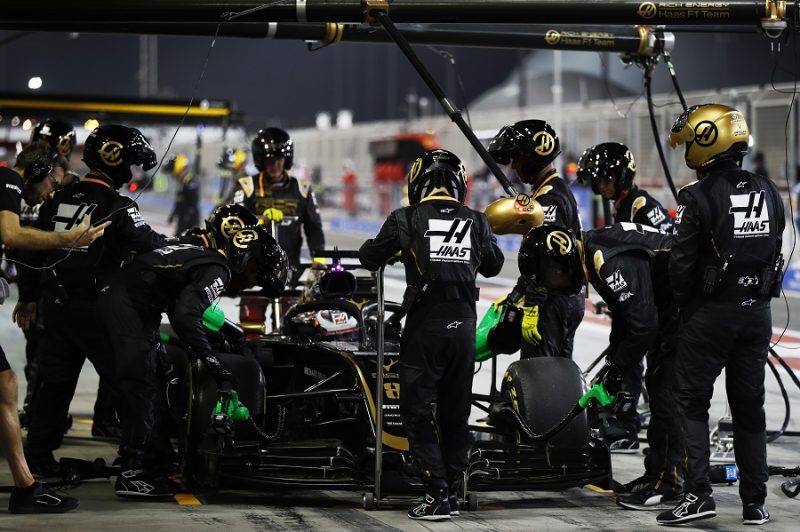 Haas protecting key assets Haas F1 pit team refueling F1 car