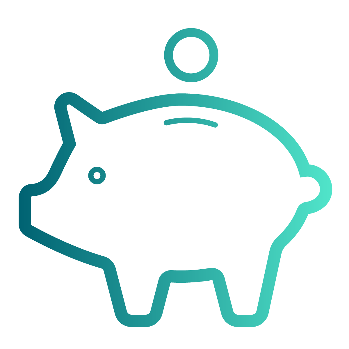 Piggy Bank Icon Piggy Bank Icon