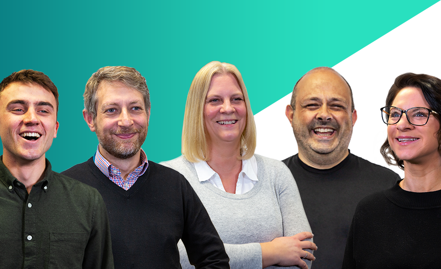 Nominet Employees 2.0 Five Nominet Employees smiling